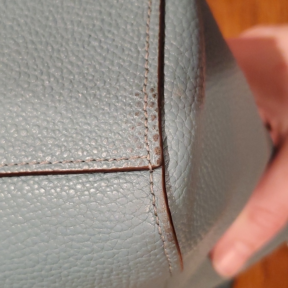 Coach Robin's egg blue Prairie handbag - Picture 6 of 14
